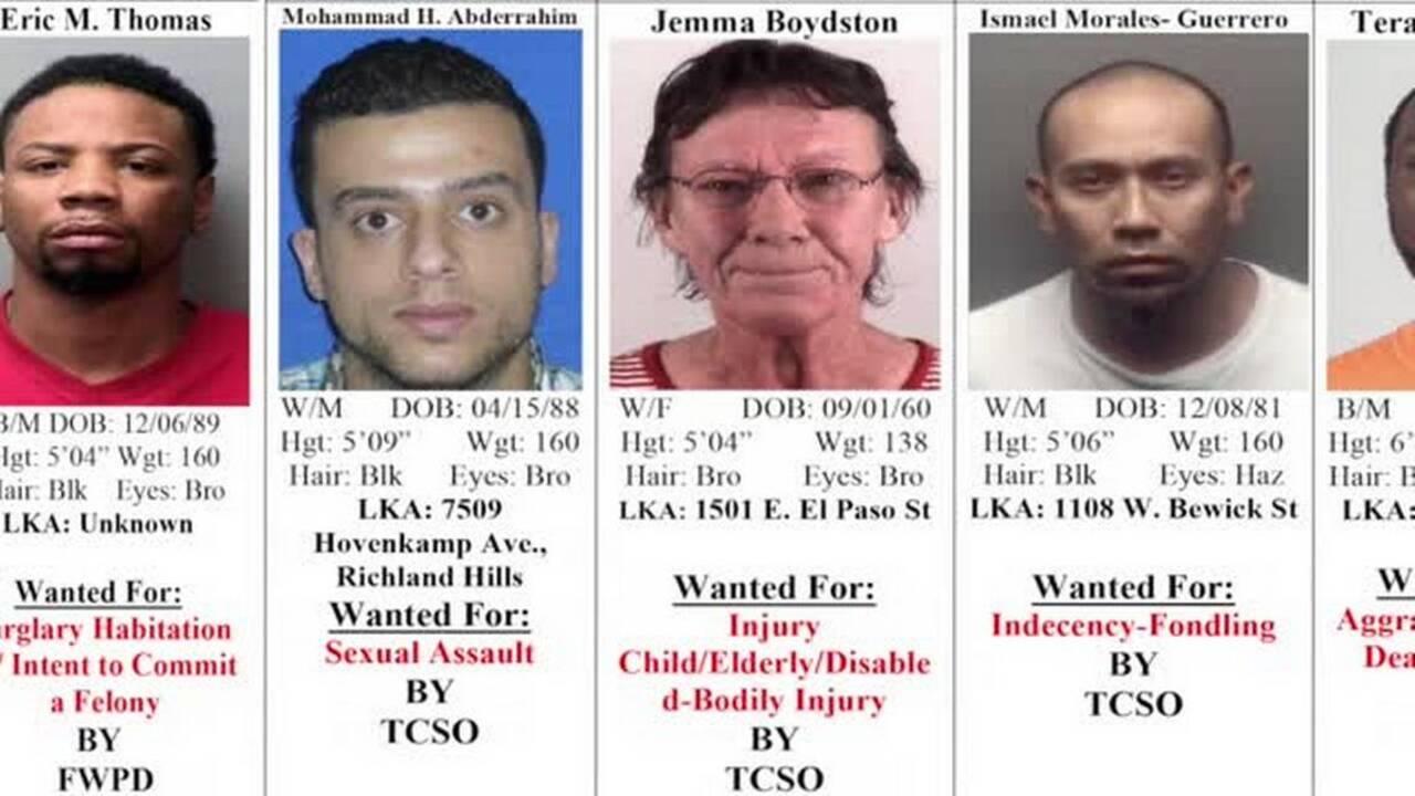 Crime Stoppers Tarrant Countys 10 Most Wanted Criminals December 27