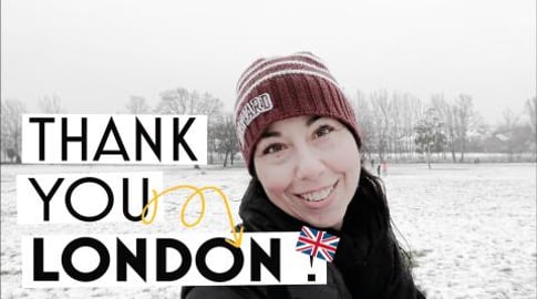 SNOW IN LONDON January 2021