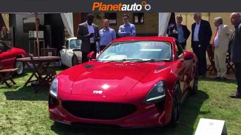 TVR Griffith Revving V8 Cosworth | London Concours 2018