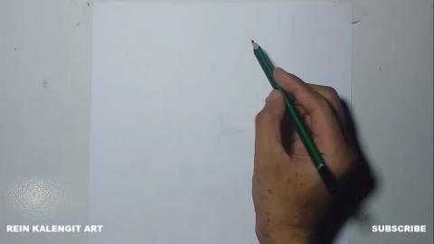 Drawing grafity letter B
