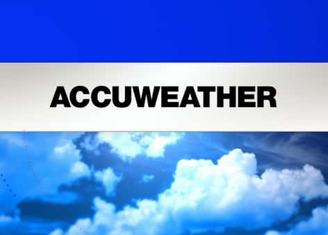 AccuWeather: A stray shower