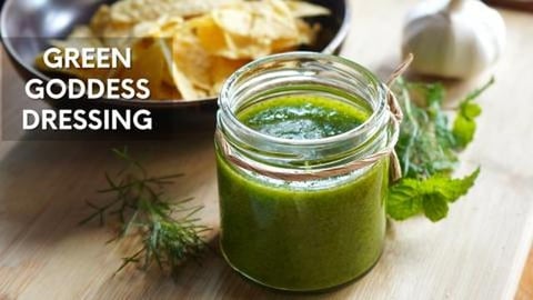 How to make Green Goddess Dressing | Green Goddess Dressi...