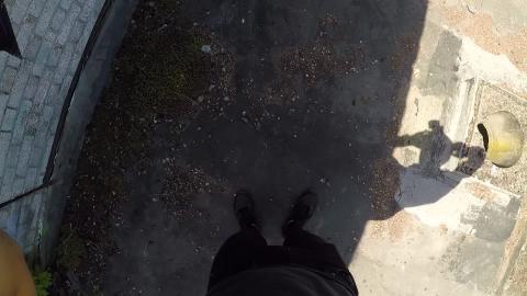 POV ROOF JUMP ON ARMY BASE...  