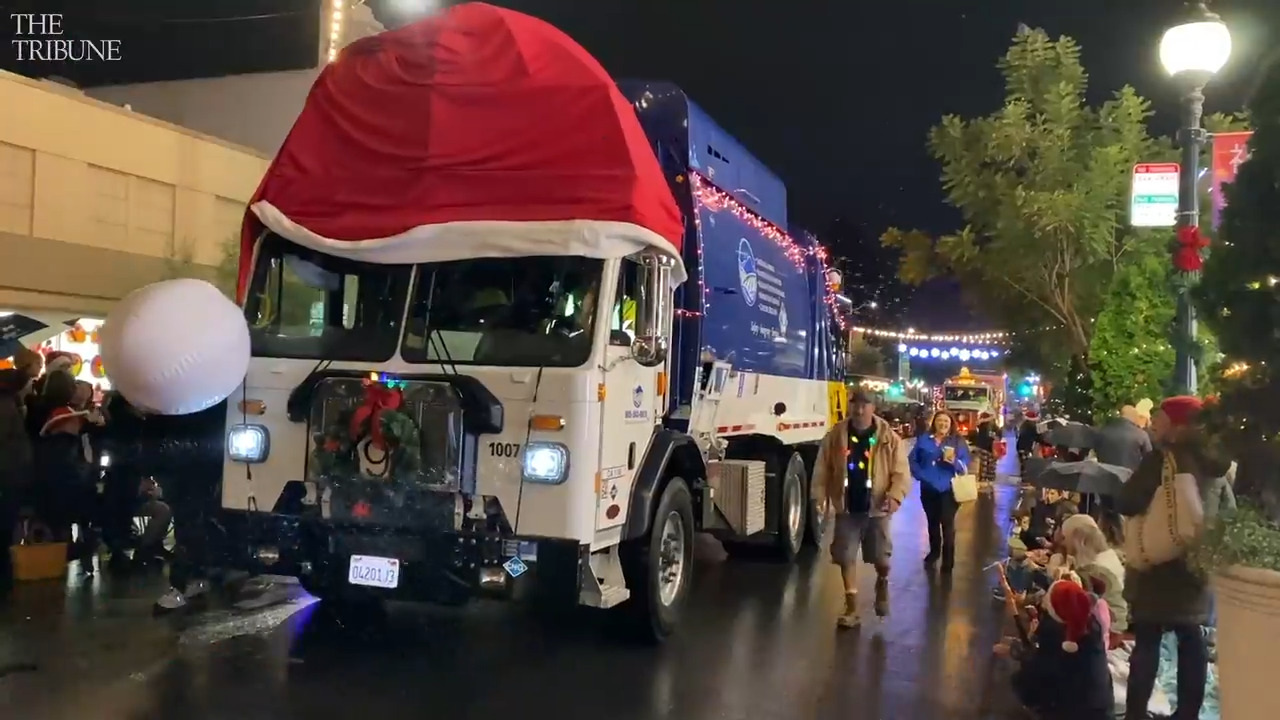 San Luis Obispo Holiday Parade rocks downtown San Luis Obispo Tribune