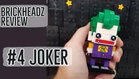 Lego The Joker Review | Brickheadz #4 (41588) (2017)