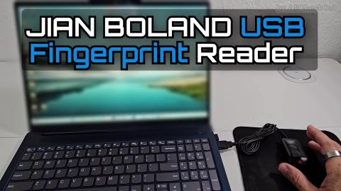 JIAN BOLAND WA28 USB Fingerprint Reader Review & Quick Se...