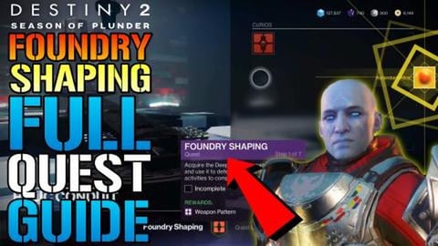 Destiny 2: Foundry Shaping! FULL QUEST GUIDE! Craft God R...