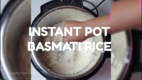 Perfect Instant Pot Basmati Rice