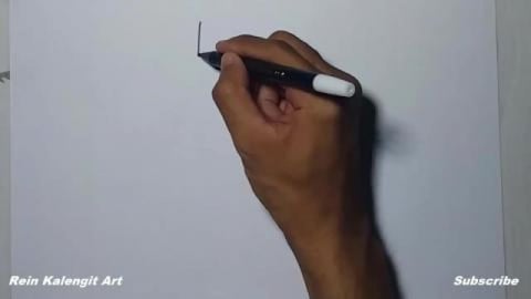drawing gafity letter I #shorts