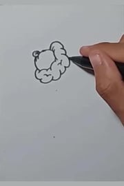 Drawing Graffity Character DONUT SKATE shorts