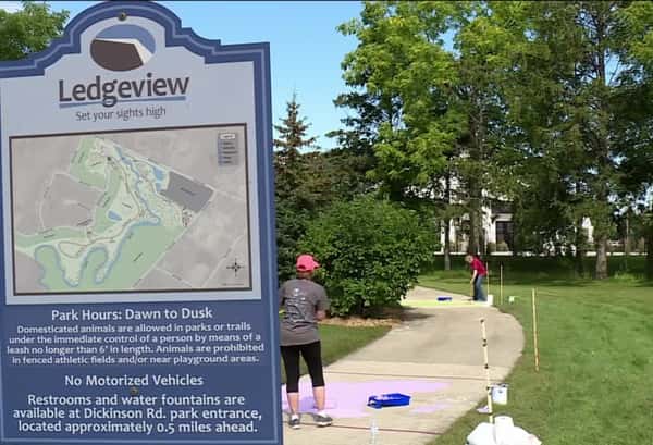 How the smaller dairy businesses compete 24 Art on the East River Trail