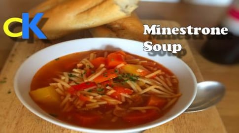 Chunky Minestrone Soup Recipe