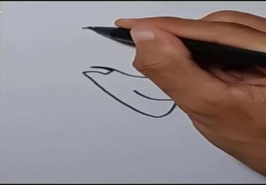 Drawing Grafiti LETTER G V3 #Shorts