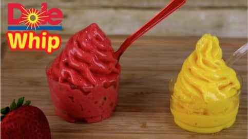 Making Strawberry & Mango Dole Whip