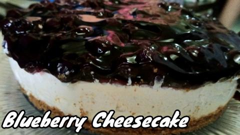 NO BAKE BLUEBERRY CHEESECAKE | Taste Buds PH