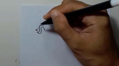 Drawing Graffiti angry bull cartoon characterr #shorts