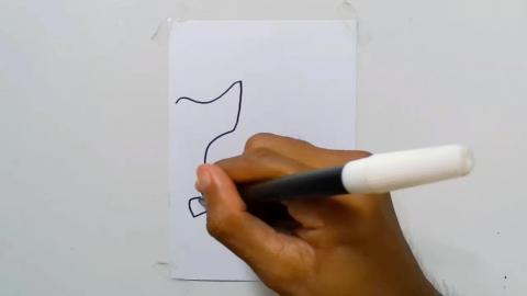 Draw Graffiti cockroach high cartoon shorts