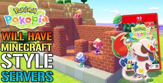 Pokémon Pokopia: Will Have "Minecraft" Style Servers! He...