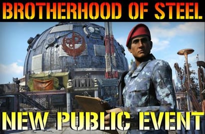 Fallout 76: NEW BROTHERHOOD OF STEEL EVENT! & REWARDS! (I...