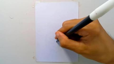 Drawing graffiti cartoon zombie witch shorts