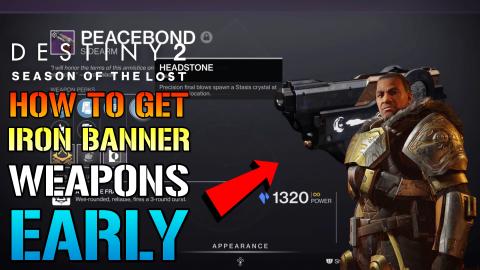Destiny 2: How To Get The NEW IRON BANNER WEAPONS Early! ...