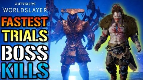Outriders: Worldslayer FASTEST Trials BOSS KILLS! How To ...
