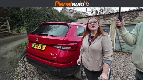 Climbing in the Skoda Kodiaq with Mobility Challenges