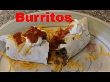Ninja Foodi and Homemade Burritos