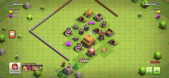 Clash of Clans: 13/12 gameplay (100% with all resources)