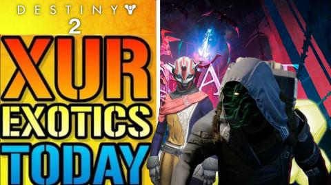 Destiny 2: XUR  EXOTICS, Legendary Weapons & Future War C...