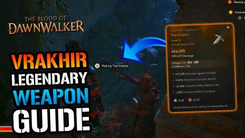 "The Vrakhir" Legendary Guide! AMAZING Vampiric Weapon! H...