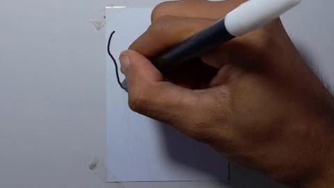 Drawing Grafiti Letter E V4