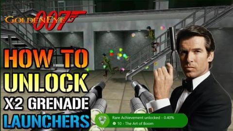 Golden Eye 007: How To Unlock Dual _Grenade Launchers_ & ...