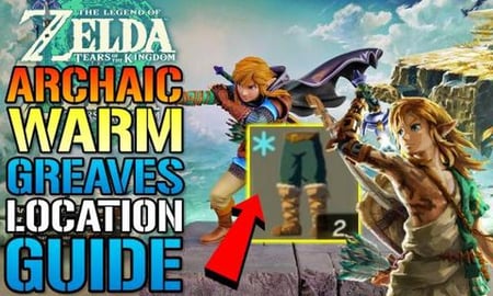 Zelda: Tears Of The Kingdom "Archaic Warm Greaves" How To...