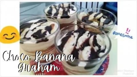 Choco Banana Graham _ Pang Business _ Pinoy Food | Taste ...