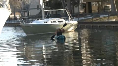 A Near Miss at the Tahoe Keys Marina with the Catalina Sa...