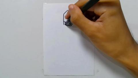 Drawing BLACK PANTER CHIBI shorts