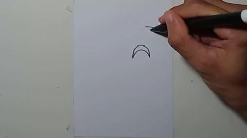 DRAWING HAPPY ANGEL FACE 