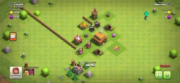 Clash of Clans: 23/11 gameplay (First 100%)