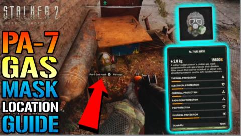 Stalker 2: How To Get The "PA-7 Gas Mask" TODAY! (Locatio...