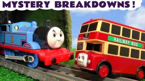 Thomas The Train Keeps Getting Blocked By Bulgy The Bus