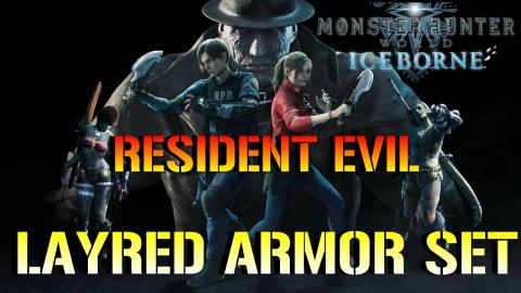 Monster Hunter World: Iceborne | RESIDENT EVIL! Layered A...