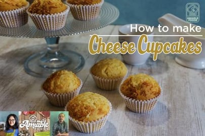 Moist and Crisp Cheese Cupcakes