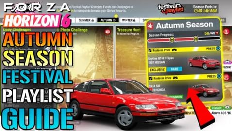 Forza Horizon 6: EASY AUTUMN "Festival Playlist " Guide! ...