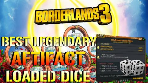 Borderlands 3: BEST LEGENDARY ARTIFACT! | Loaded Dice (Th...