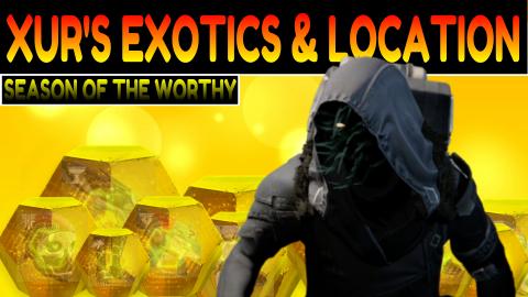 Destiny 2: XUR NEW EXOTICS & LOCATION! Where Is Xur? | Ap...