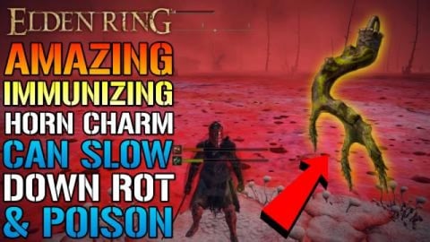 Elden Ring: Immunizing Horn Charm Is Amazing! SLOW Down R...