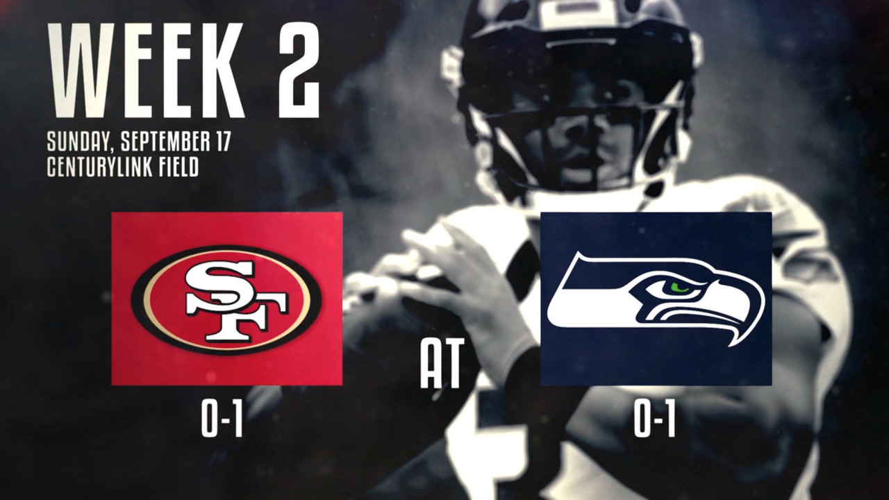 Seattle Seahawks at San Francisco 49ers, Week 2 NFL season