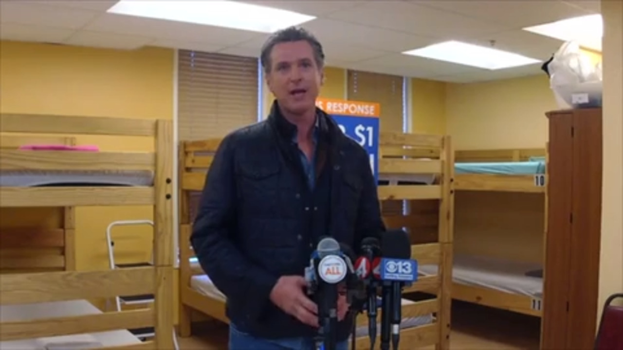 Governor Gavin Newsom Kicks Off Week Long Homelessness Tour Sacramento Bee