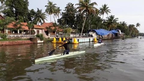 Kayaking At Punnamada Lake | Kerala
